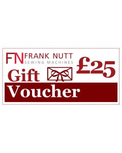 Frank Nutt Sewing Machines Gift Voucher - £25